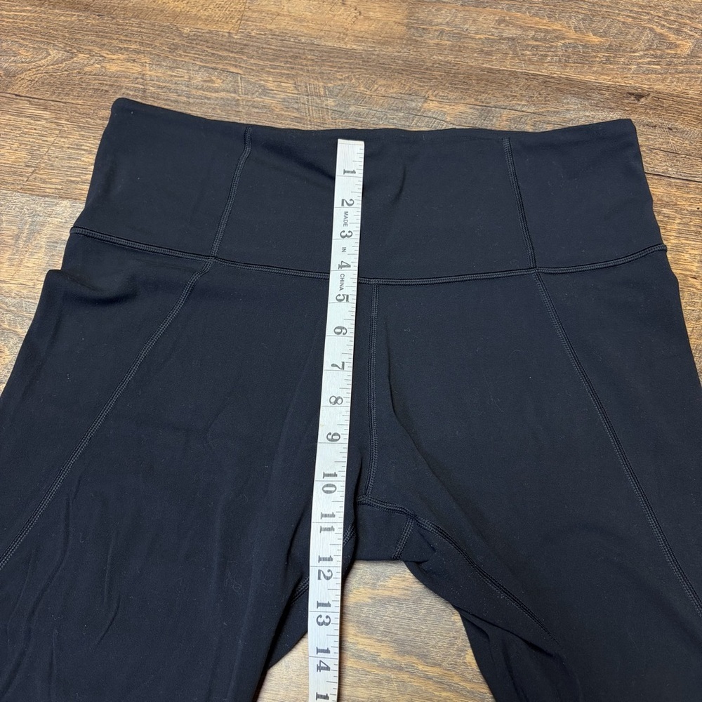 Athleta Powervita Straight Leg Yoga Pant Black Womens 1X Soft Stretch Gym - Picture 3 of 10